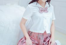 喵糖映画 VOL.001 过膝白丝-秀人美女