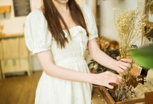 [YALAYI雅拉伊] 2020.11.17 NO.727 小乔《甜美女友爱花艺》[32P+1P/398M]-秀人美女