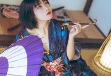 [逐月su(枸名SU)]孔雀和服 [39P]-秀人美女