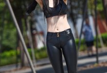 精选街拍作品 NO.0056 紧身皮裤美女模拍原图[274P／205MB]-秀人美女