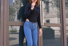 精选街拍作品 NO.0084 紧身牛仔美女原图[137P／225MB]-秀人美女