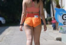 精选街拍作品 NO.0097 苏梅岛旅拍 Autumn 橙色运动-002[156P／208MB]-秀人美女