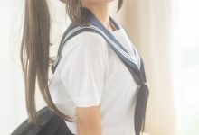 蠢沫沫 - NO.174 被窝JK [15P1V-400MB]-秀人美女