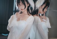 喵糖映画 VOL.140 白裙裸腿-秀人美女