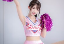 喵糖映画 VOL.153 蓝白泳装-秀人美女