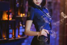 许岚LAN -  黑丝女J [60P-323MB]-秀人美女