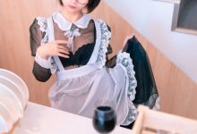 喵糖映画 VOL.170 纯白私房-秀人美女