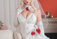 rioko凉凉子 - G36c花嫁[25P／245MB]-秀人美女