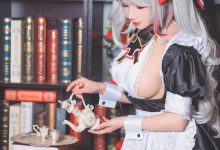 rioko凉凉子 - 欧根亲王女仆[20P／280MB]-秀人美女