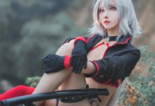 rioko凉凉子 - 泳装黑贞[8P／97MB]-秀人美女