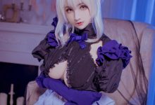 rioko凉凉子 - 黑枪呆女仆[26P+1V／328MB]-秀人美女