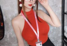 rioko凉凉子 NO.057 - 社畜的快乐圣诞节[30P+12V／721MB]-秀人美女