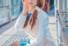 雪晴Astra - NO.32 JK夕阳 [25P-263MB]-秀人美女