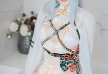 DJAWA Photo - Bambi - Le Chat Porte un Qípáo [87P-126MB]-秀人美女