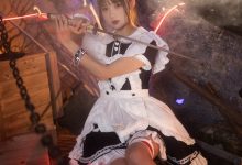 兔子Zzz不吃胡萝卜 - NO.06 战斗女仆 [23P-256MB]-秀人美女