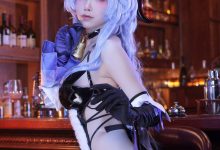 [水淼aqua] 甘雨同人魅魔 [75P-89.6MB]-秀人美女