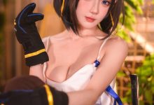 阿包也是兔娘 06月舰长《明日方舟 森蚺》[33P-506MB]-秀人美女