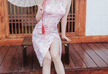 仙女月 - 粉色旗袍 [20P-170MB]-秀人美女