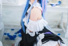 桜桃喵 - NO.130 长发蕾姆01 [45P-685MB]-秀人美女