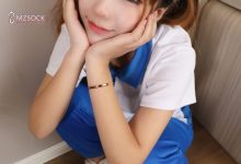 MZSOCK爱美足社区-2020-第三期 Ella 校服船袜-秀人美女
