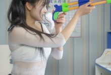 [MSLASS梦丝女神] 2020.01.03 NO.142 双马尾杀 灵唯 [63+1P/487M]-秀人美女