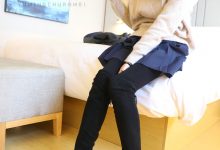 [誉铭传媒]袜足摄影 2019年 NO.015 黄棉袜裸足[150P／967MB]-秀人美女