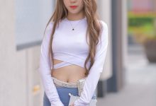 都市丽人街拍极品蓝色短裤美女【231P+1V-2.75G】-秀人美女