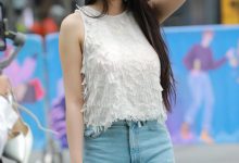 都市丽人牛仔短裤丝袜女孩 【137P+5V-5.75G】-秀人美女