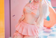 Bambi Vol.19 Sheer Pink [26P170M]-秀人美女