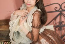 喵糖映画 VOL.124 棕色女仆装-秀人美女