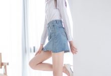 西瓜少女 NO.020    衬衫牛仔裙[61P-297M]-秀人美女