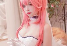 二佐Nisa — fate玉藻前婚纱[9P／128MB]-秀人美女