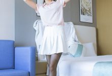 [BoBoSocks袜啵啵]NO.273 小沫-运动鞋、粉色棉袜、黑丝[144P+1V／6.08GB]-秀人美女