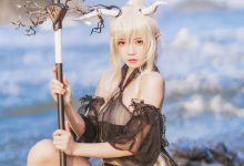 [YITUYU艺图语]2022.05.08 cosplay 明日方舟 闪灵 桜桃喵[29+1P／641MB]-秀人美女