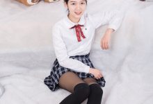 [SSA丝社]超清写真 NO.073 萱萱 JK制服黑丝写真集[122P-1.41GB]-秀人美女
