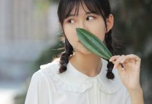 奈丝写真 NO.072 扎马尾辫 穿百褶裙–小橙子 [39P+312M]-秀人美女