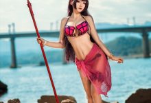 COS妹子仙九Airi NO.003 - 斯卡哈水着[15P／152MB]-秀人美女