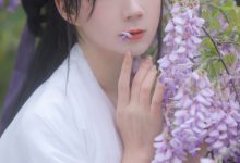 [YITUYU艺图语]2022.04.24 紫藤 文鱼[24+1P／403MB]-秀人美女