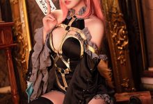 瓜希酱 - NO.51 玉藻前 漆黑魔术服 [20P-133MB]-秀人美女