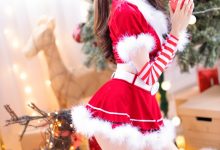 王羽衫 - 圣诞 [48P+2V-386MB]-秀人美女