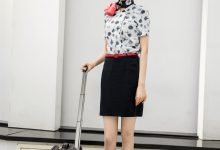 SIW斯文传媒 026 东航空乘夏季短袖工装制服套裙 - 嘉慧 [63P-134M]-秀人美女