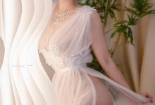 [YouMei尤美] 亿美 高冷气质 粉红色制服诱惑 [18P]-秀人美女