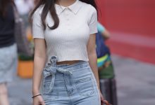 都市丽人高腰牛仔紧身裤美女【119P+1V-1.77G】-秀人美女