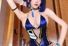 水淼Aqua - NO.137 Fantia 2023年02月套图 夜阑 [23P-29MB]-秀人美女