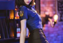 许岚LAN - 黑丝制服[60P-323MB]-秀人美女