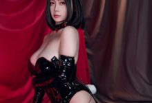 末夜787 - 黑色漆皮兔女郎 [44P+1V-829MB]-秀人美女