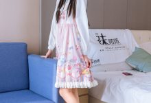 [BoBoSocks袜啵啵]NO.187 稚予-Lolita裙、白皮鞋、肉丝[140P+1V／5.64GB]-秀人美女