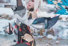 如月灰 - NO.24 申鹤 原神 [15P-55MB]-秀人美女