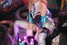 如月灰 - NO.25 英雄联盟 厄运小姐 [17P-104MB]-秀人美女