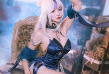 如月灰 - NO.26 原神 凝光 纱中幽兰 [11P-141MB]-秀人美女